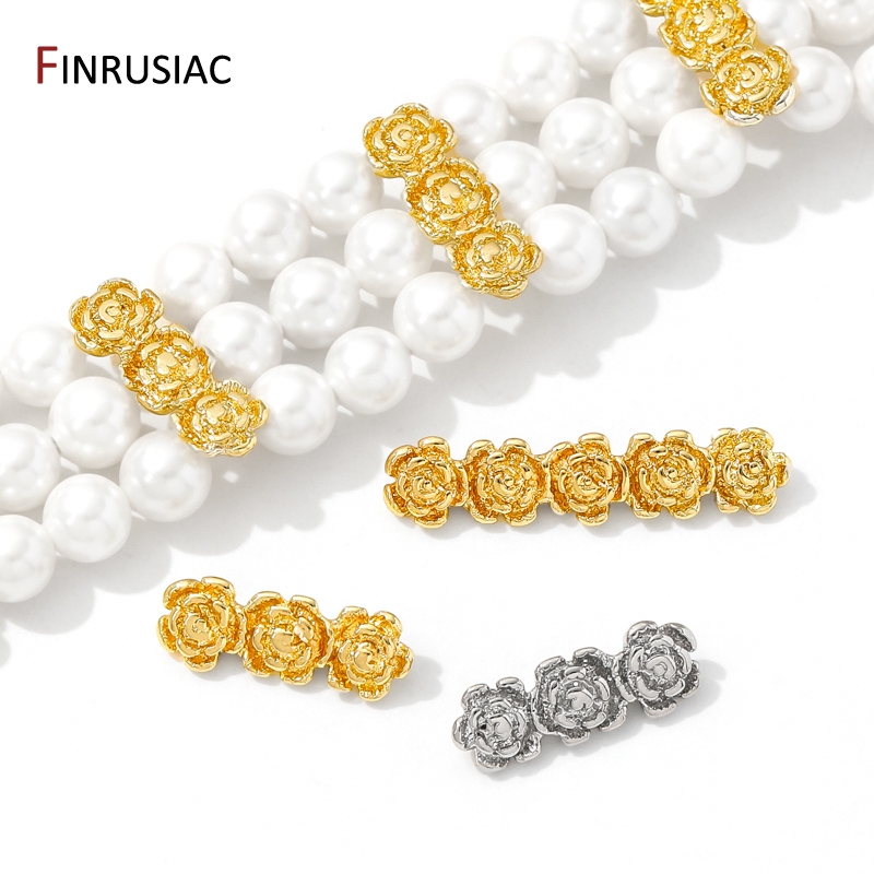 18K Gold Plated Brass Rose Flo - Flower Supplies 评论和价格