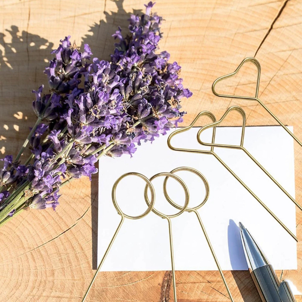 Metal Flower Card Pick Holder  - Floral Picks Wood 评论和价格