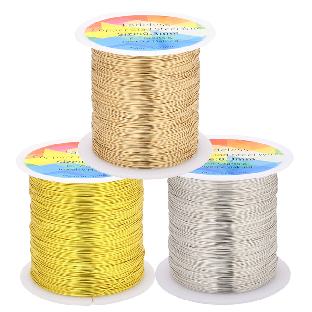 100m/328ft Fadeless Copper Cla - Flower Supplies 评论和价格